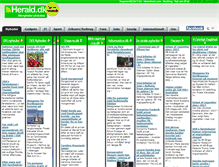 Tablet Screenshot of herald.dk